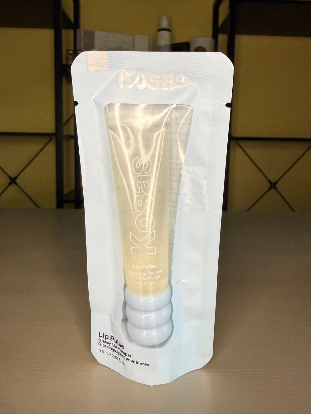 Kosas Lip Pulse Glassy Lip Plumper (Unspoken/Clear), 12.5 ml/0.24 fl oz, BNIB